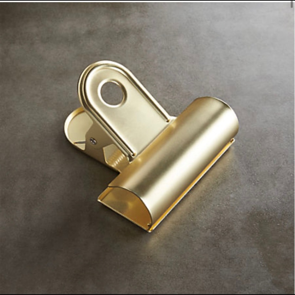 CB2 Gold Photo Clips